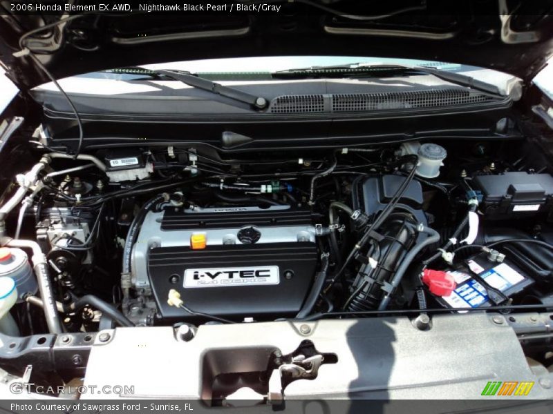 Nighthawk Black Pearl / Black/Gray 2006 Honda Element EX AWD