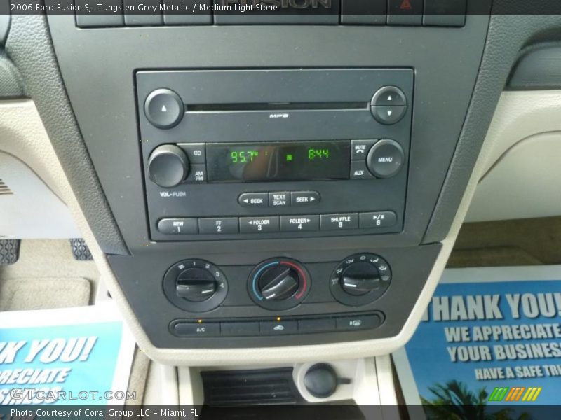 Controls of 2006 Fusion S