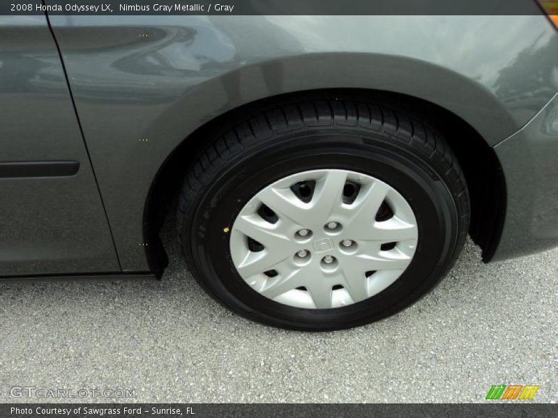 Nimbus Gray Metallic / Gray 2008 Honda Odyssey LX