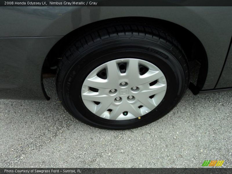 Nimbus Gray Metallic / Gray 2008 Honda Odyssey LX