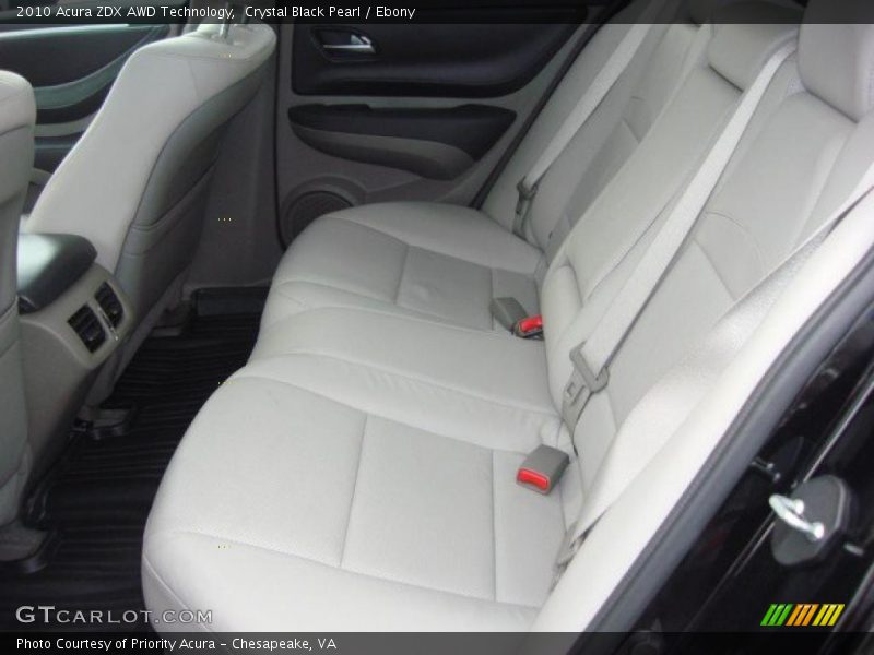  2010 ZDX AWD Technology Ebony Interior
