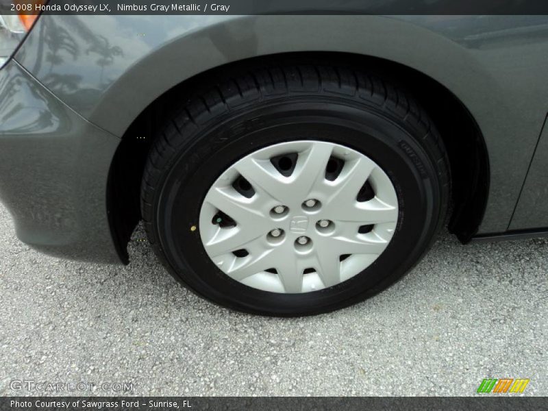 Nimbus Gray Metallic / Gray 2008 Honda Odyssey LX