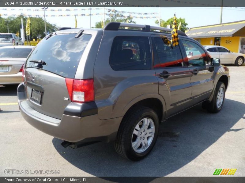 Mineral Beige Pearl / Charcoal Gray 2004 Mitsubishi Endeavor LS