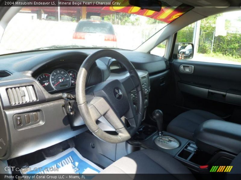 Mineral Beige Pearl / Charcoal Gray 2004 Mitsubishi Endeavor LS