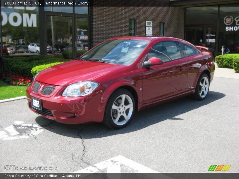 Performance Red / Ebony 2008 Pontiac G5 GT