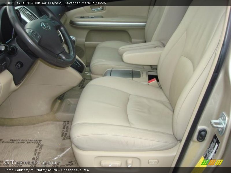 Savannah Metallic / Ivory 2006 Lexus RX 400h AWD Hybrid