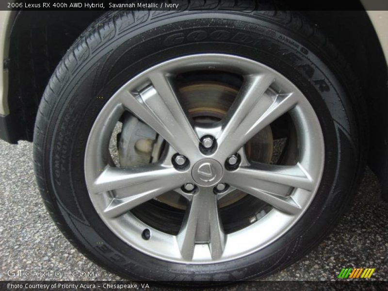 Savannah Metallic / Ivory 2006 Lexus RX 400h AWD Hybrid
