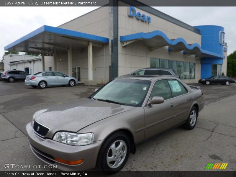 Desert Mist Metallic / Parchment 1997 Acura TL 3.2