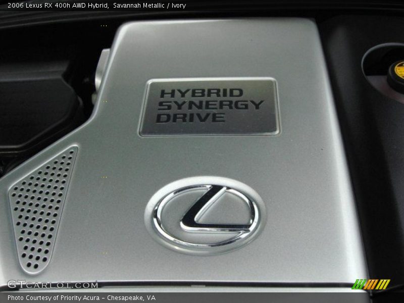 Savannah Metallic / Ivory 2006 Lexus RX 400h AWD Hybrid