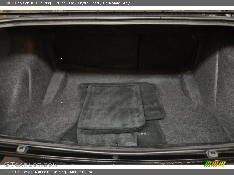 Brilliant Black Crystal Pearl / Dark Slate Gray 2008 Chrysler 300 Touring