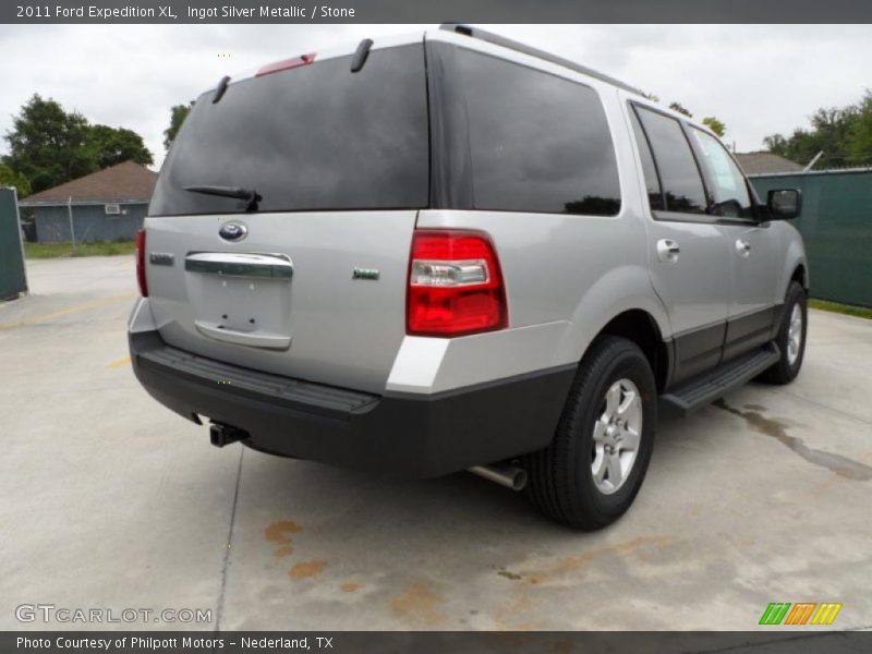 Ingot Silver Metallic / Stone 2011 Ford Expedition XL
