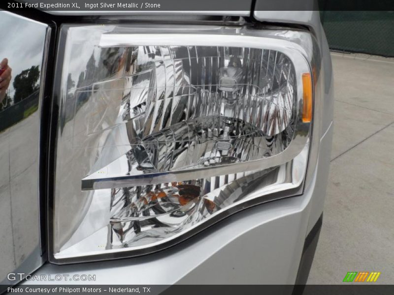 Ingot Silver Metallic / Stone 2011 Ford Expedition XL