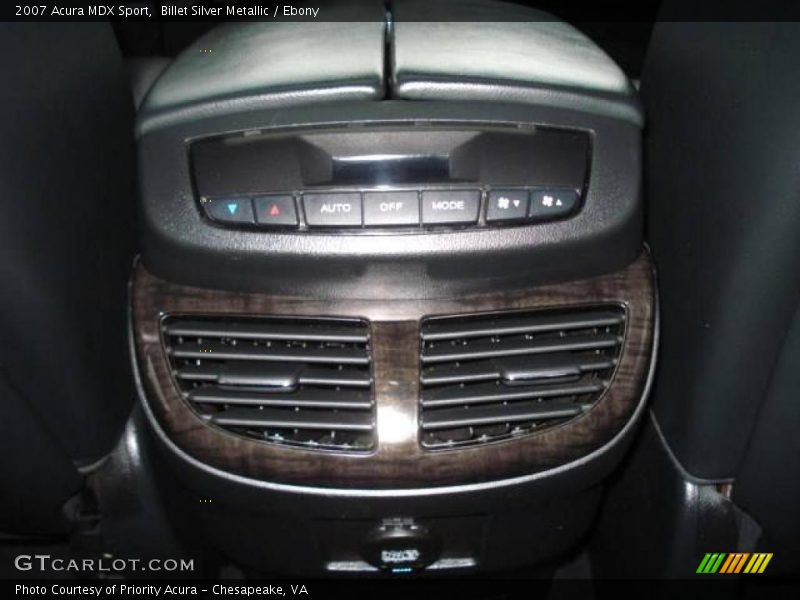 Billet Silver Metallic / Ebony 2007 Acura MDX Sport