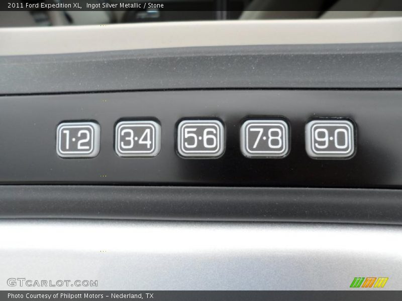 Ingot Silver Metallic / Stone 2011 Ford Expedition XL