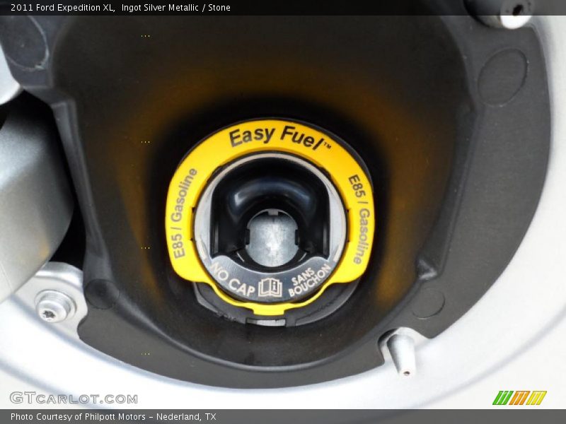 Ingot Silver Metallic / Stone 2011 Ford Expedition XL