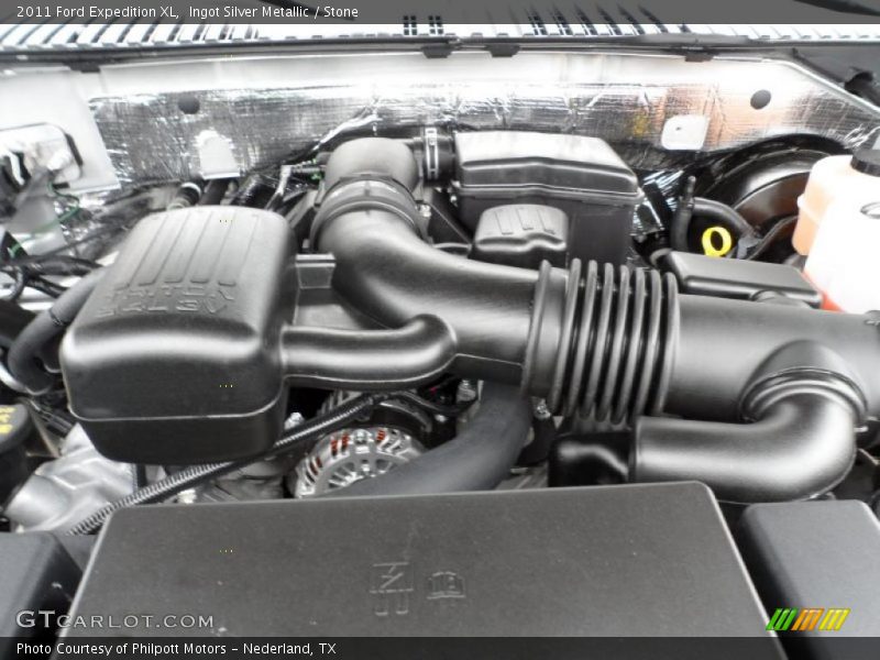 Ingot Silver Metallic / Stone 2011 Ford Expedition XL