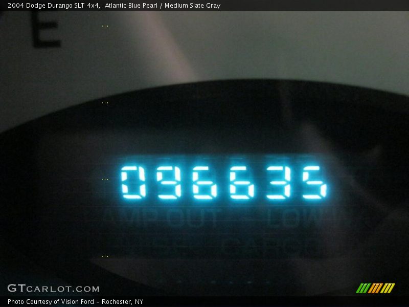 Atlantic Blue Pearl / Medium Slate Gray 2004 Dodge Durango SLT 4x4