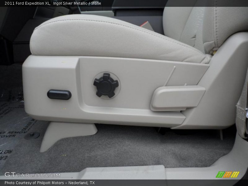 Ingot Silver Metallic / Stone 2011 Ford Expedition XL