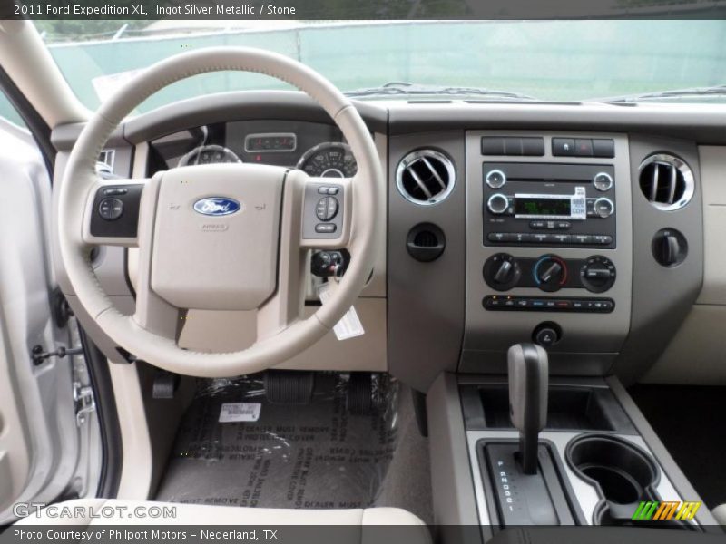 Ingot Silver Metallic / Stone 2011 Ford Expedition XL
