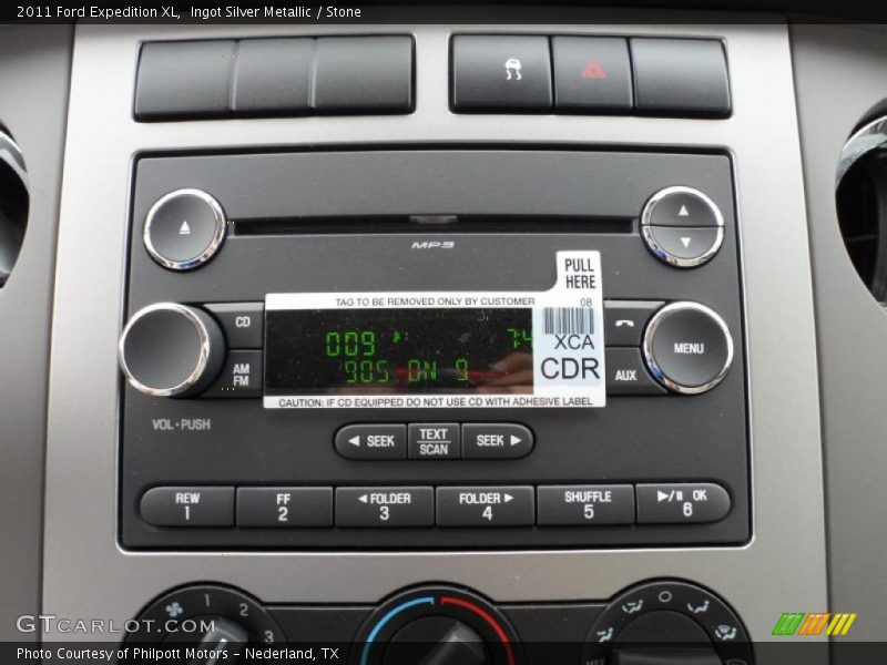 Ingot Silver Metallic / Stone 2011 Ford Expedition XL