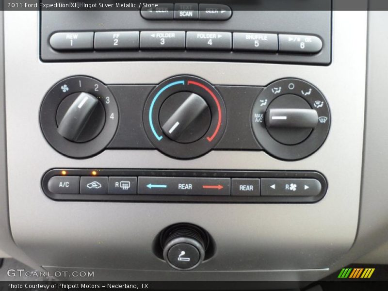 Ingot Silver Metallic / Stone 2011 Ford Expedition XL