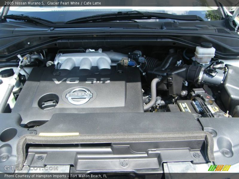 Glacier Pearl White / Cafe Latte 2005 Nissan Murano S