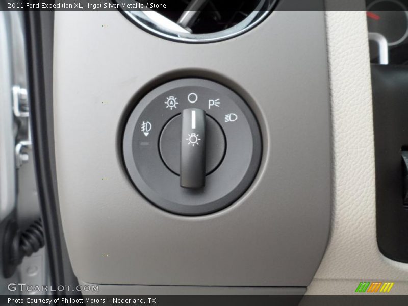 Ingot Silver Metallic / Stone 2011 Ford Expedition XL