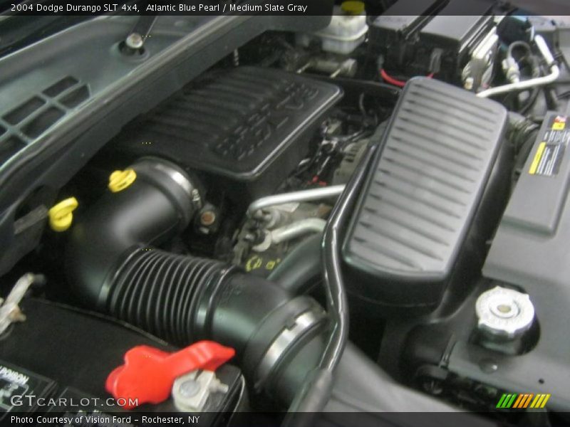 Atlantic Blue Pearl / Medium Slate Gray 2004 Dodge Durango SLT 4x4