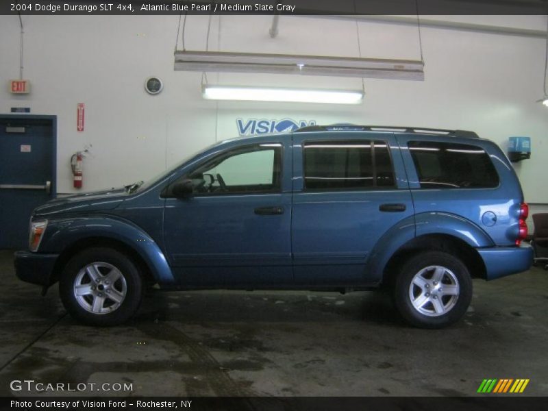 Atlantic Blue Pearl / Medium Slate Gray 2004 Dodge Durango SLT 4x4