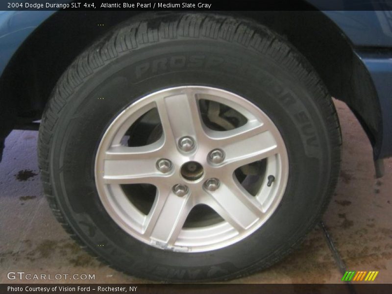 Atlantic Blue Pearl / Medium Slate Gray 2004 Dodge Durango SLT 4x4
