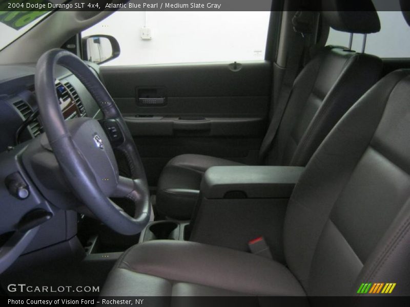 Atlantic Blue Pearl / Medium Slate Gray 2004 Dodge Durango SLT 4x4