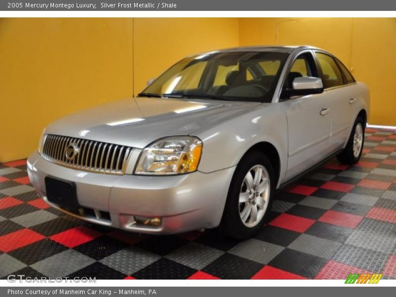 Silver Frost Metallic / Shale 2005 Mercury Montego Luxury