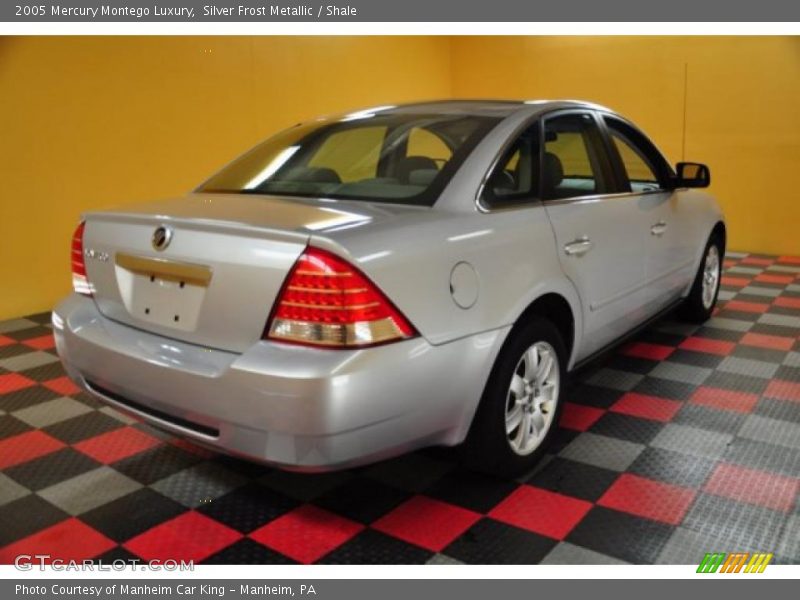 Silver Frost Metallic / Shale 2005 Mercury Montego Luxury