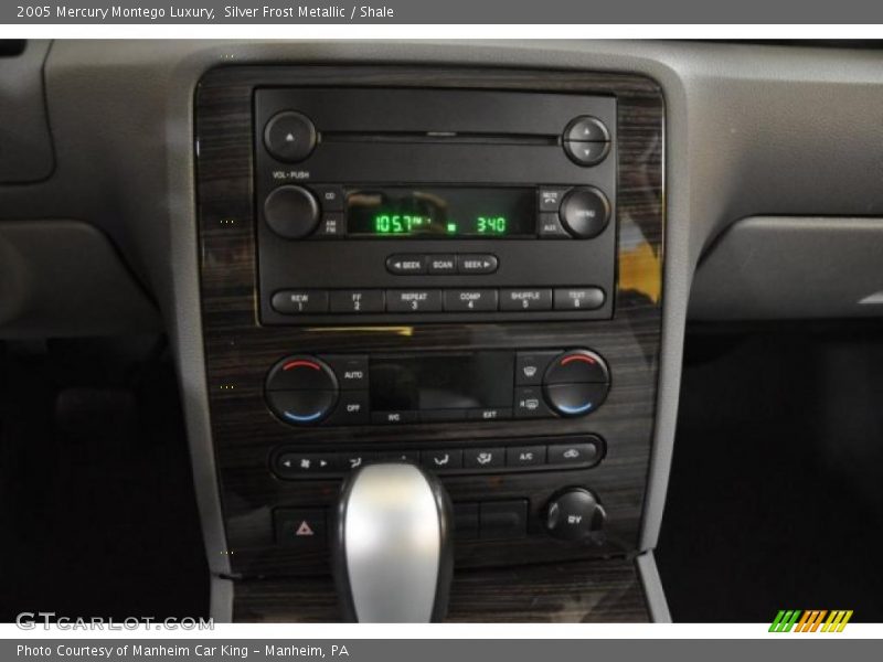 Silver Frost Metallic / Shale 2005 Mercury Montego Luxury