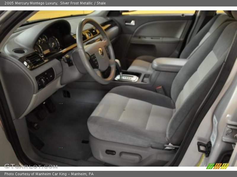 Silver Frost Metallic / Shale 2005 Mercury Montego Luxury