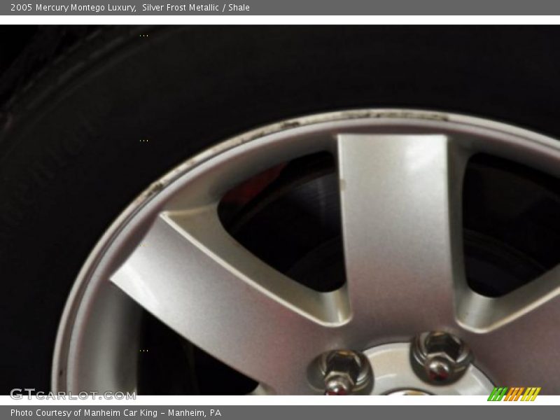Silver Frost Metallic / Shale 2005 Mercury Montego Luxury