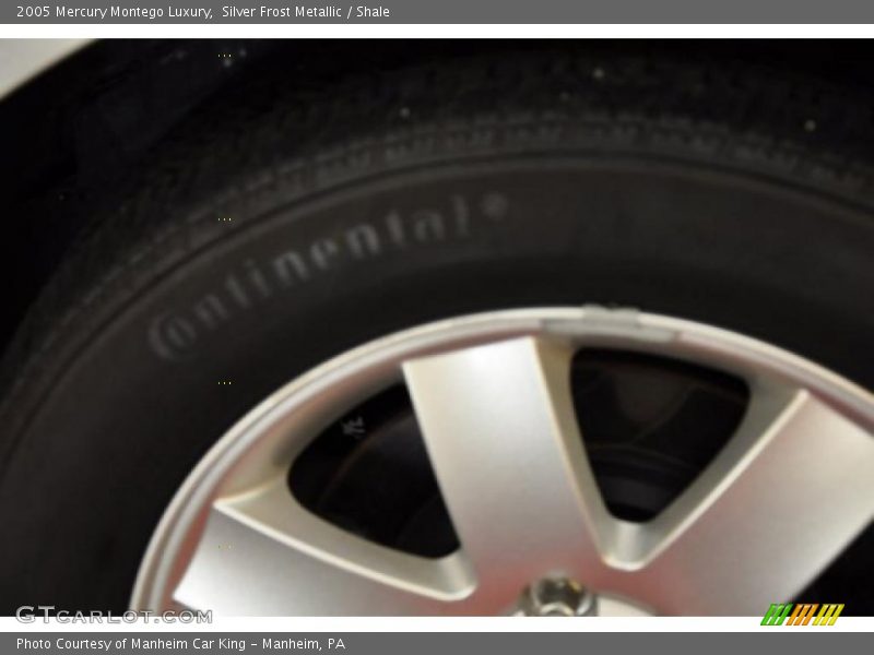 Silver Frost Metallic / Shale 2005 Mercury Montego Luxury