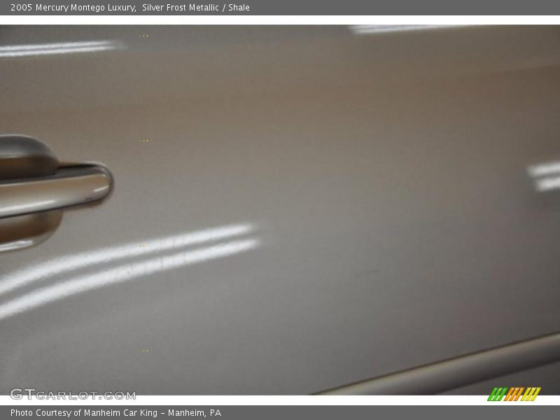 Silver Frost Metallic / Shale 2005 Mercury Montego Luxury