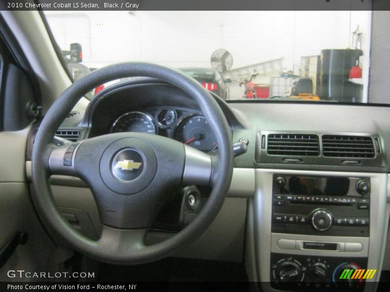 Black / Gray 2010 Chevrolet Cobalt LS Sedan