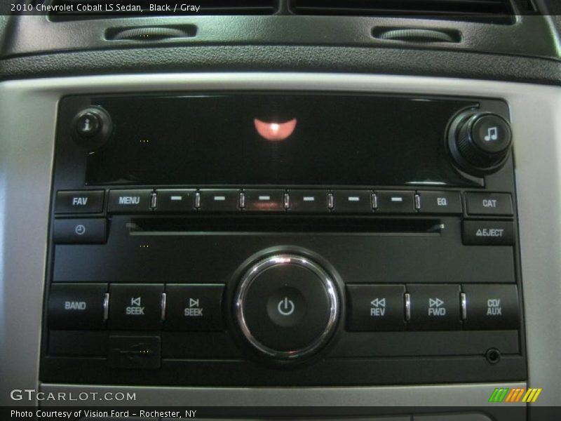 Black / Gray 2010 Chevrolet Cobalt LS Sedan