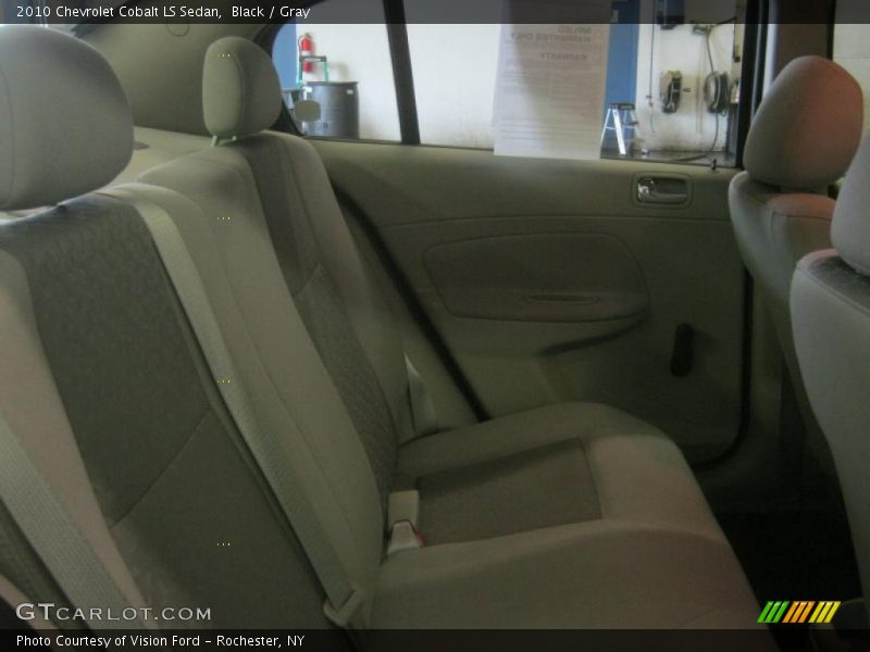 Black / Gray 2010 Chevrolet Cobalt LS Sedan