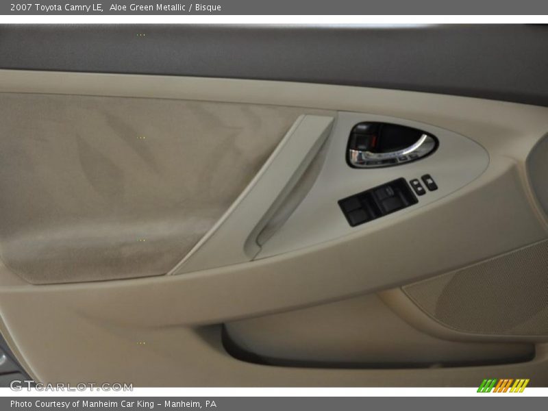 Aloe Green Metallic / Bisque 2007 Toyota Camry LE
