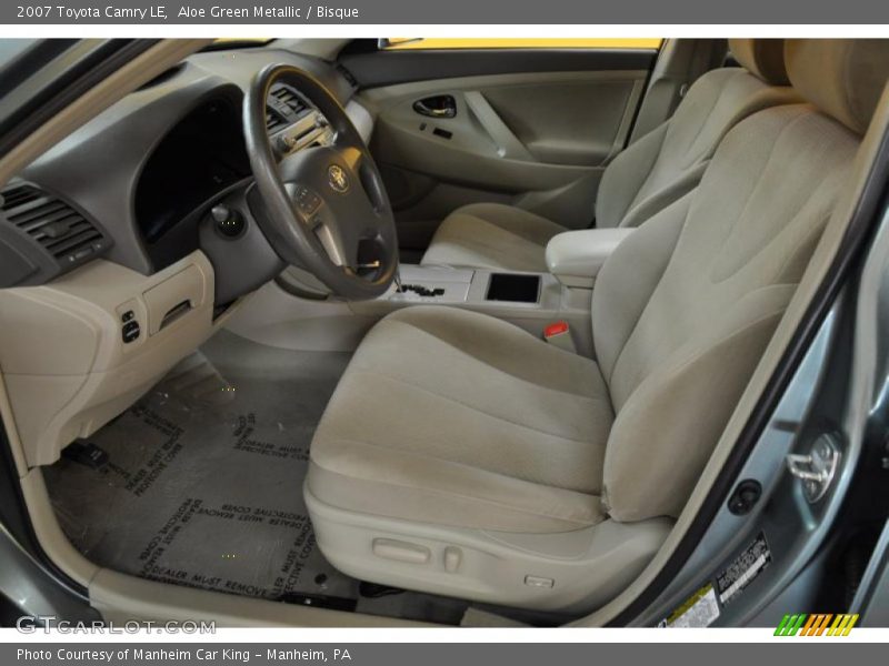 Aloe Green Metallic / Bisque 2007 Toyota Camry LE