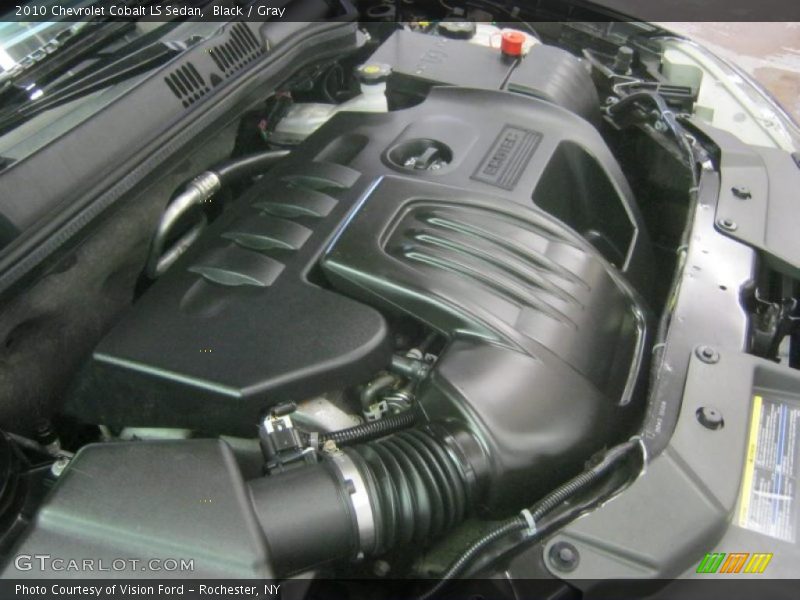 Black / Gray 2010 Chevrolet Cobalt LS Sedan