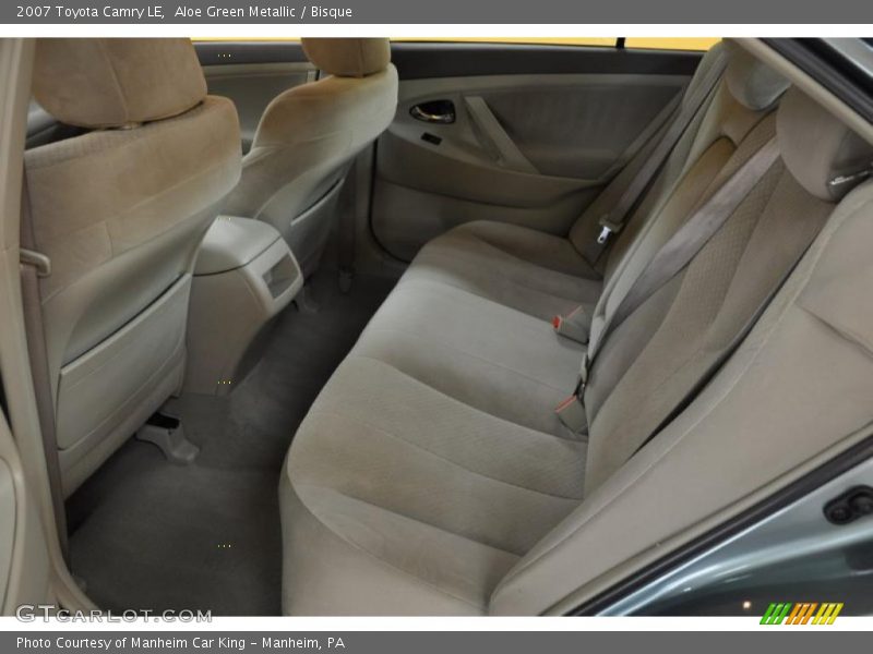 Aloe Green Metallic / Bisque 2007 Toyota Camry LE