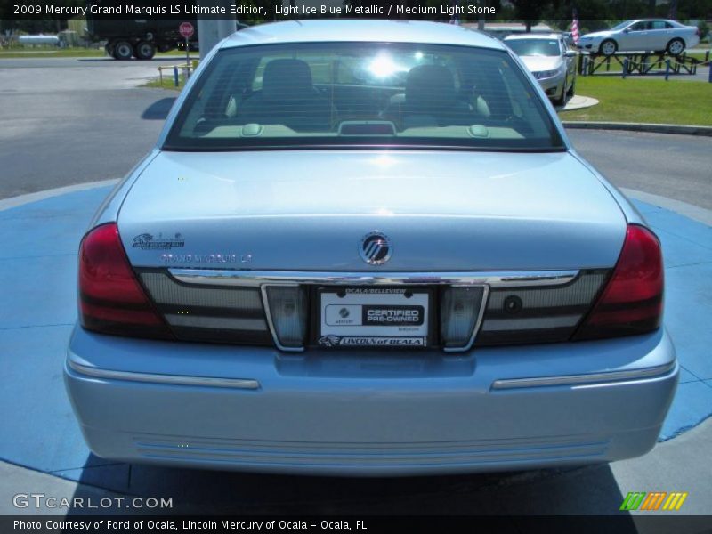 Light Ice Blue Metallic / Medium Light Stone 2009 Mercury Grand Marquis LS Ultimate Edition