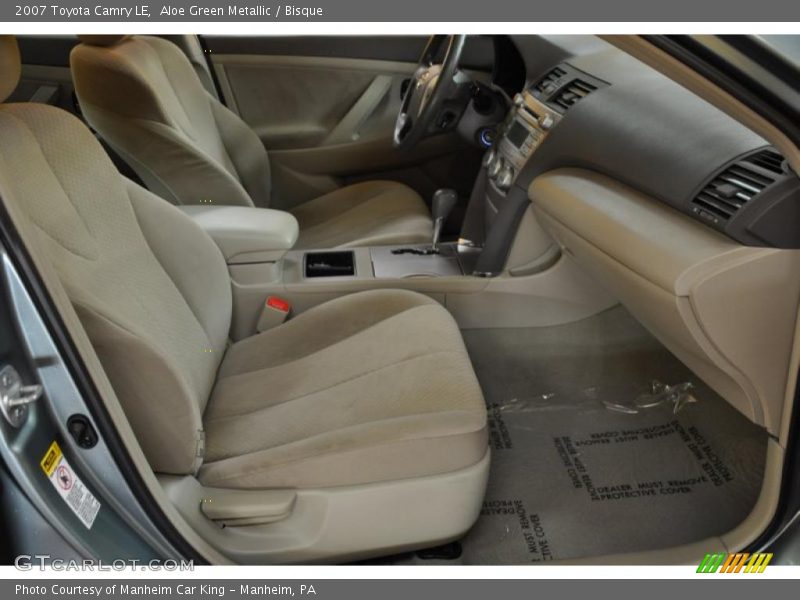 Aloe Green Metallic / Bisque 2007 Toyota Camry LE
