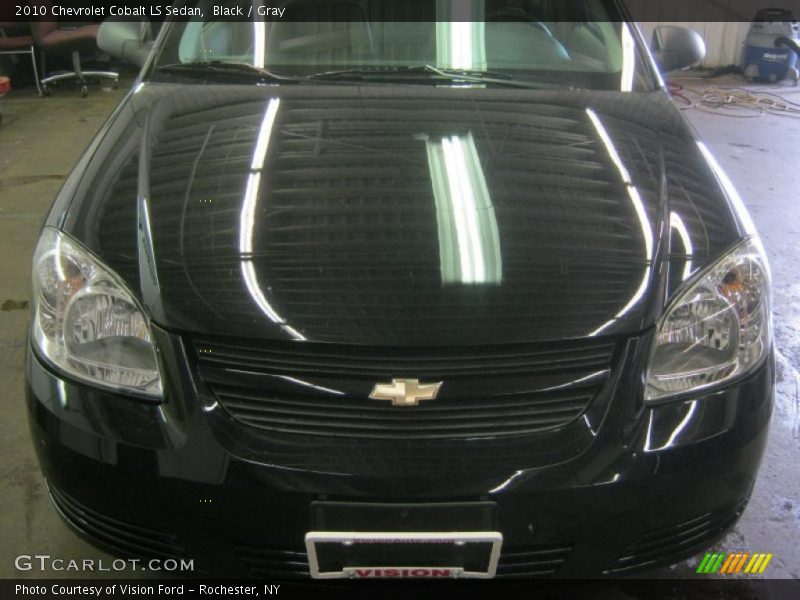 Black / Gray 2010 Chevrolet Cobalt LS Sedan
