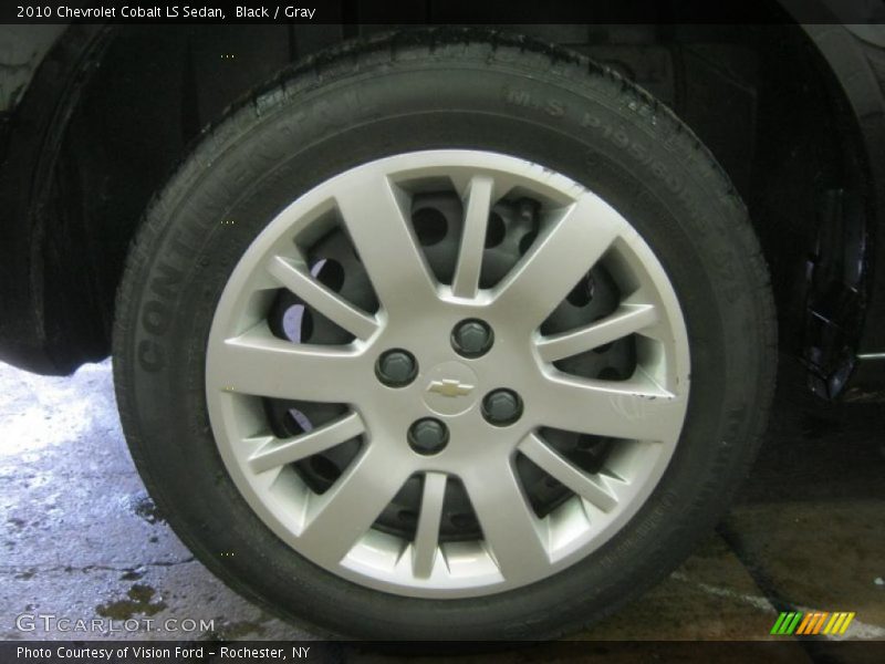 Black / Gray 2010 Chevrolet Cobalt LS Sedan