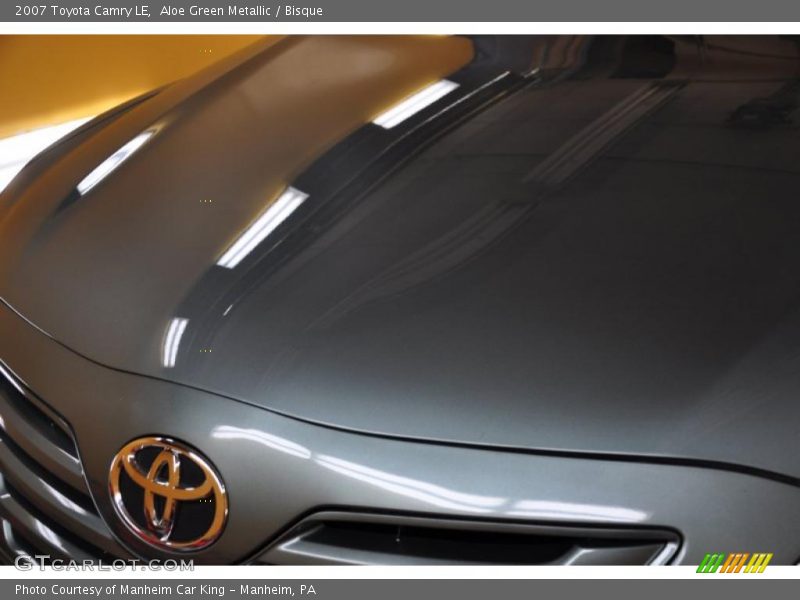 Aloe Green Metallic / Bisque 2007 Toyota Camry LE